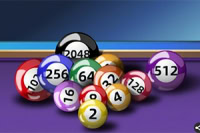 Bilardo ve 2048in eğlenceli karışımı