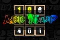 Add It Up oyununda amaç, hedef toplamı oluşturacak sayıları seçmektir