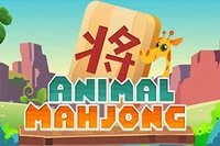 Hayvanlı Mahjong Solitaire Oyunu