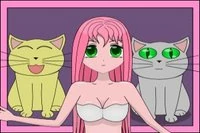 Anime kızları giydirme ile sevimli bir anime dünyasını keşfedin.