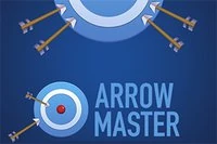 Sıradışı okçuluk oyunu Arrow Masterda hedef tahtası vurulması gereken