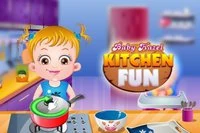 Mutfakta Baby Hazel ile eğlence zamanı