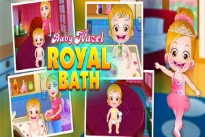 Bebek ve annenin banyo zamanını gösteren, renkli ve neşeli bir tasarım