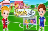 Baby Hazelin okul öncesinde Yıllık Spor Günü düzenleniyor!