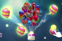 Balon Eşleştirme 3D, balonları eşleştirip temizleyerek oyunu kazanmanın