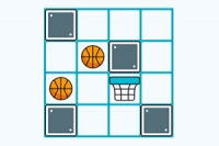 Basket Goal, basit mekaniğe sahip ama çeşitli seviyelere sahip bir bulmaca