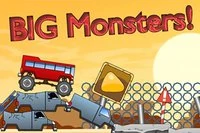 Bu harika HTML5 oyunu Big Monstersda, bir canavar kamyonu kontrol ediyorsunuz