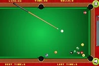 8-top veya Düz Bilardo oyununu seç, toplarını deliklere sok ve kazan!