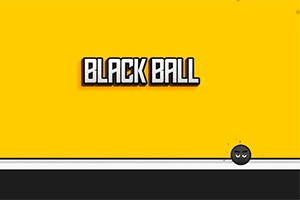 Sarı arka plan üzerinde BLACK BALL yazısı ve sağ alt köşede siyah bir top
