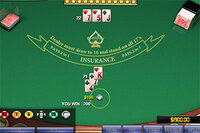 Şık 3D grafiklerle bu blackjack kart oyununu oyna