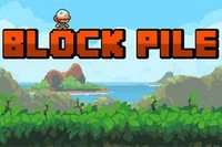 Block Pile, piksel online arcade oyunu, ne kadar yükseğe çıkabilirsin