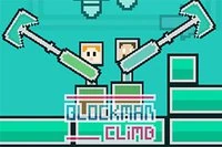 Blok dünyasında blok adamlarla bitiş çizgisindeki bayrağa ulaş.