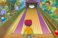 Zombine yardım et Bowling lobutlarını devirmesine!