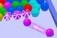 Bubble Game 3D klasik online oyuna yeni bir bakış açısı getiren zorlu bir