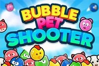 Bubble Pet Shooter, renkli baloncukları patlattığınız bir arcade oyunudur