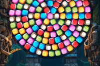 Renkli patlamalara katıl: Bubble Shooter Candy Wheel Level Pack!