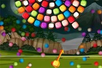 Özel bir balon patlatma oyunu, Bubblestan oluşan dönen bir çark