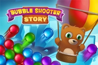 Bubble Shooter Story, renkli baloncukları vurarak ve eşleştirecek bir
