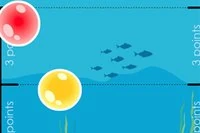 Baloncukları patlatmak için dokunmanız gereken eğlenceli oyun Bubble Touch