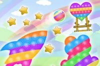 Cannon Ball + Pop It Fidget, 30 seviyeli bir Pop It oyunudur