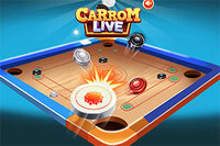 Carrom Live, klasik Hint kökenli bir hedef ve vurma oyunudur