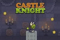 Castle Knight, bir koşma-zıplama oyunu, kalede koşarak ve zıplayarak
