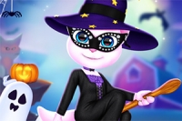 Cat Girl Cadılar Bayramı Hazırlığına Hoş Geldiniz