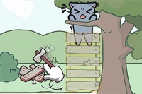 Heyecan verici bir oyun deneyimi ve eğlenceli grafikler sunan Catch The Cat