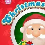 Noel Babanın karikatür tarzında resmedildiği, etrafında hediye kutuları ve şekerlerin bulunduğu bir yılbaşı temalı tasarım