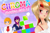 Chroma Manga Girls renkli bir zeka oyunu