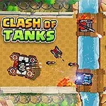 Tankların köprü üzerinde çatıştığı ve patlamaların olduğu bir savaş sahnesi