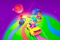 Mümkün olduğu kadar çok alanı ele geçirmeniz gereken Color Galaxy.