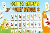 CONNECT ANIMALS ONET KYODAI oyununda amacın, eşleşen çiftleri bulmak