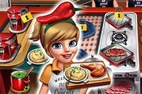 Tüm müşterilere hızlıca yemek hazırla ve en iyi şef ol!