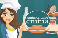 Yemek yapmayı ve yemeyi seven herkes için eğlenceli bir oyun serisi: Emma
