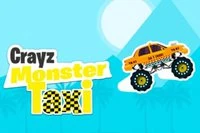 Çılgın bir canavar kamyon taksi sürmeye ne dersin?