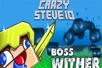 Crazy Steve io eğlence ve hızlı dövüş için yaratıldı