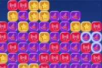 Sevimli Puzzle Cadısında büyülü taşları patlat!
