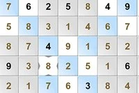 Günlük Sudoku oyununda çapraz kurallar!