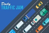 Her gün 8 farklı Trafik Sıkışıklığı Bulmacası