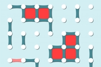 Renk katın ve Dots and Boxes oyununu daha eğlenceli hale getirin!