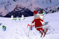 Bu muhteşem Noel temalı oyunda alp kayağı ile tatil neşesini yaşayın!