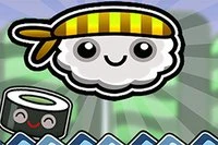 Sushi Düşür: Eğlenceli bir bulmaca oyunu, suşiyi kurtarın