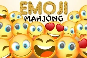 Bir grup farklı yüz ifadelerine sahip emojilerin yer aldığı renkli ve neşeli bir tasarım