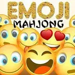 Bir grup farklı yüz ifadelerine sahip emojilerin yer aldığı renkli ve neşeli bir tasarım