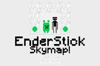Ender stickman beyaz ormanda korkularla hayatta kalmalı
