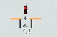 Cola şişesini aşağı at, masalarda kırma