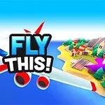 Büyük bir uçak ve FLY THIS!