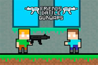 Arkadaşlar Savaşı: Gunwars, iki oyuncu için eğlenceli bir platform oyunudur