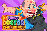Komik acil durumlara müdahale et ve hastaları güldür Funny Doctor Emergency